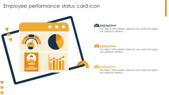 Employee Performance Status Card Icon
