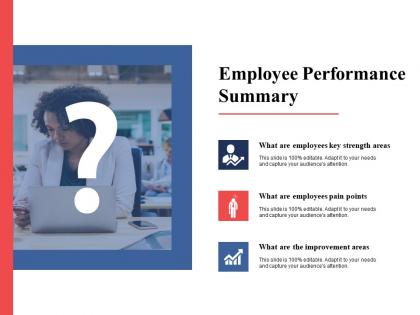 Employee performance summary employees ppt powerpoint presentation files