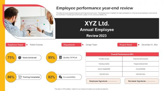 Employee Performance Year End Review