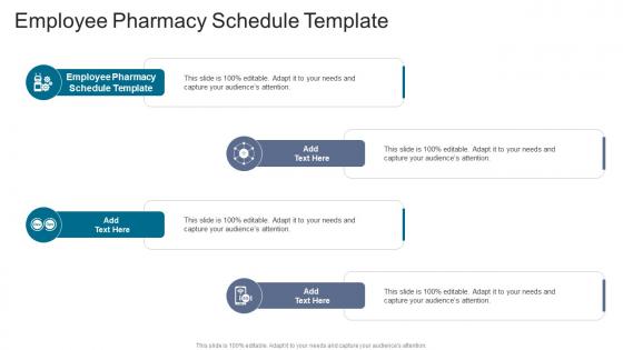 Employee Pharmacy Schedule Template In Powerpoint And Google Slides Cpb