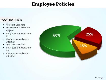 Employee policies data driven powerpoint diagram templates graphics 712