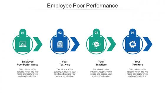Employee poor performance ppt powerpoint presentation gallery objects cpb