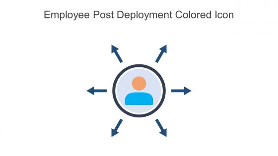 Employee Post Deployment Colored Icon In Powerpoint Pptx Png And Editable Eps Format