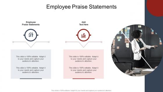 Employee Praise Statements In Powerpoint And Google Slides Cpb