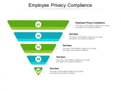 Employee privacy compliance ppt powerpoint presentation gallery format ideas cpb