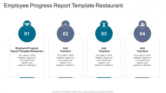 Employee Progress Report Template Restaurant In Powerpoint And Google Slides Cpb