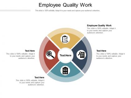 Employee quality work ppt powerpoint presentation icon example introduction cpb