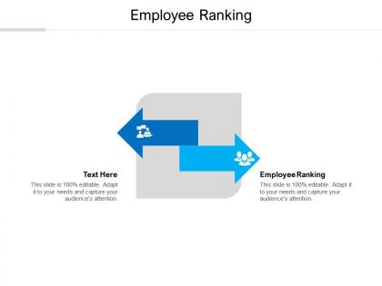 Employee ranking ppt powerpoint presentation summary infographics cpb
