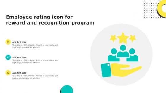 Employee Rating Icon For Reward And Recognition Program
