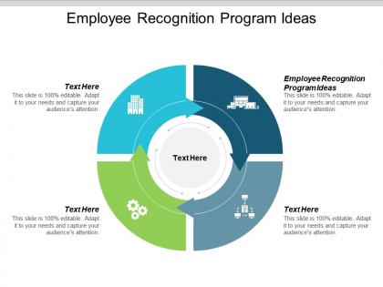 Employee recognition program ideas ppt powerpoint presentation ideas portfolio cpb
