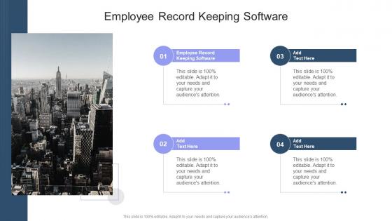 Employee Record Keeping Software In Powerpoint And Google Slides Cpb