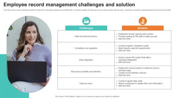 Employee Record Management Challenges And Solution
