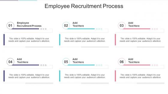 Employee Recruitment Process In Powerpoint And Google Slides Cpb