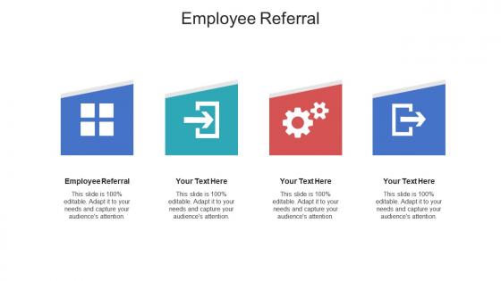Employee referral ppt powerpoint presentation model objects cpb