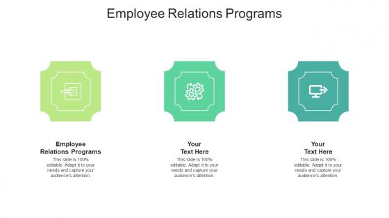 Employee Relations Programs Ppt Powerpoint Presentation Slides Clipart Cpb