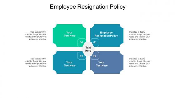 Employee resignation policy ppt powerpoint presentation design templates cpb