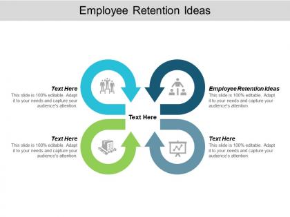 Employee retention ideas ppt powerpoint presentation ideas designs cpb