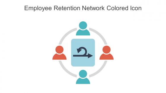 Employee Retention Network Colored Icon In Powerpoint Pptx Png And Editable Eps Format