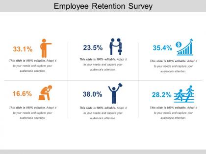 Employee retention survey powerpoint layout