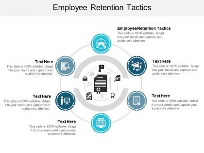 Employee retention tactics ppt powerpoint presentation slides objects cpb