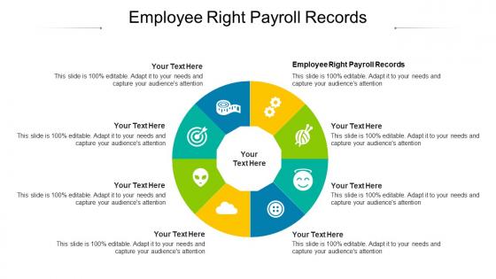 Employee Right Payroll Records Ppt Powerpoint Presentation Icon Tips Cpb