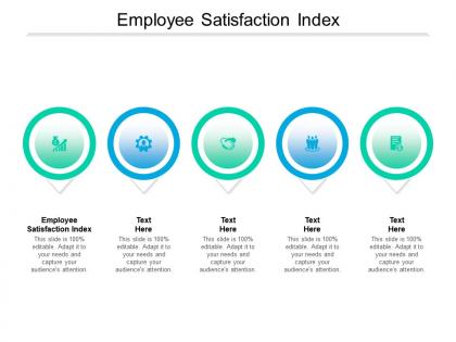 Employee satisfaction index ppt powerpoint presentation infographics graphics pictures cpb