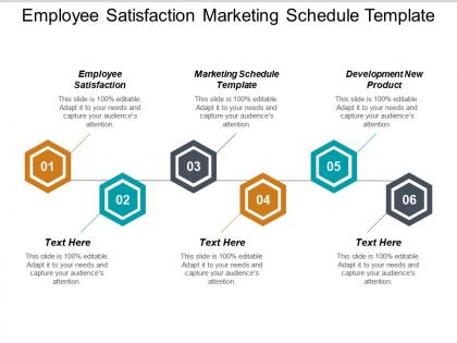 Employee satisfaction marketing schedule template development new product cpb