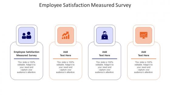 Employee Satisfaction Measured Survey Ppt PowerPoint Presentation Styles Deck Cpb