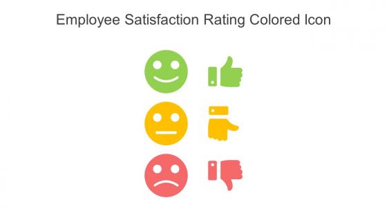 Employee Satisfaction Rating Colored Icon In Powerpoint Pptx Png And Editable Eps Format