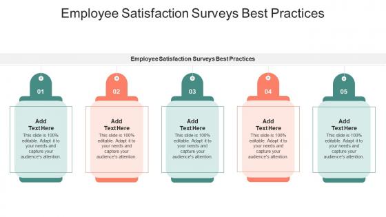 Employee Satisfaction Surveys Best Practices In Powerpoint And Google Slides Cpb