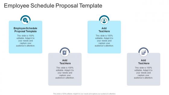 Employee Schedule Proposal Template In Powerpoint And Google Slides Cpb