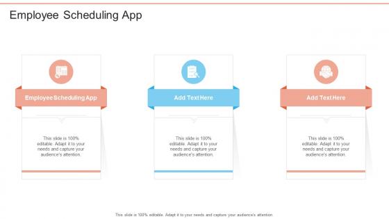 Employee Scheduling App In Powerpoint And Google Slides Cpb