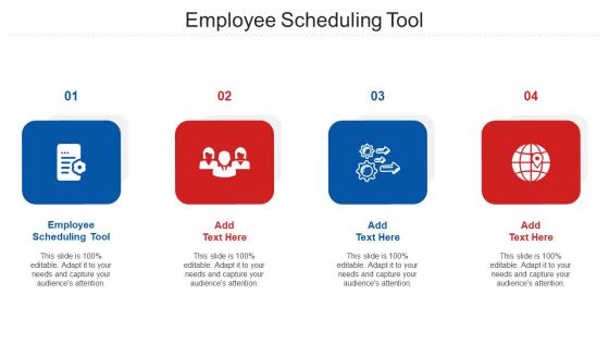 Employee Scheduling Tool Ppt Powerpoint Presentation Layouts Files Cpb
