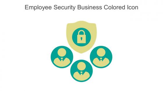 Employee Security Business Colored Icon In Powerpoint Pptx Png And Editable Eps Format