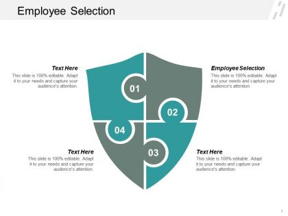 Employee selection ppt powerpoint presentation styles deck cpb