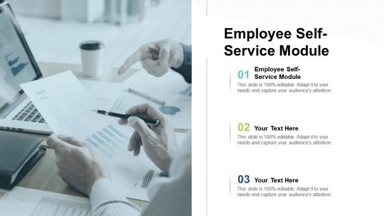 Employee self service module ppt powerpoint presentation file template cpb