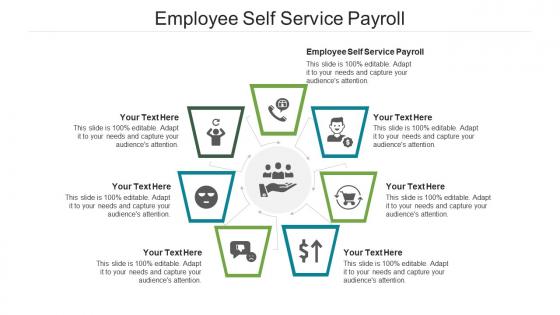 Employee self service payroll ppt powerpoint presentation show elements cpb