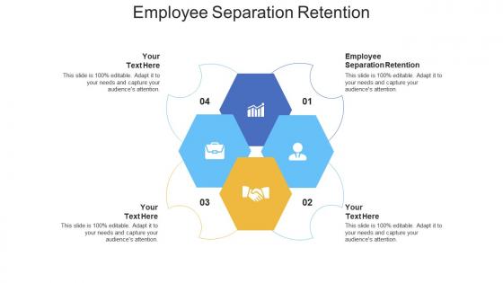 Employee separation retention ppt powerpoint presentation summary cpb