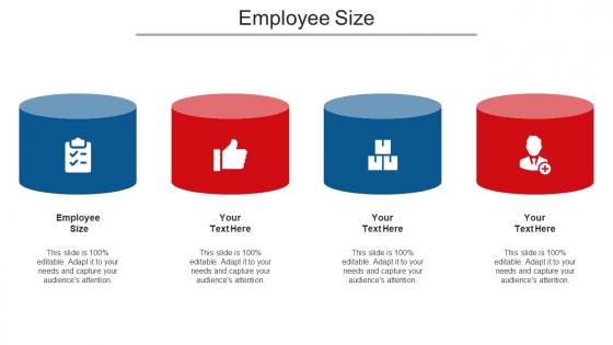 Employee Size Ppt Powerpoint Presentation Layouts Design Templates Cpb