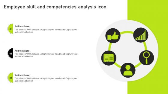 Employee Skill And Competencies Analysis Icon