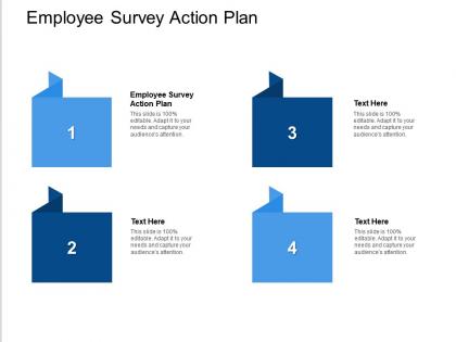 Employee survey action plan ppt powerpoint presentation ideas clipart cpb
