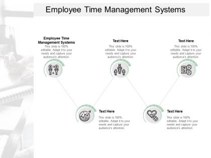 Employee time management systems ppt powerpoint presentation layouts examples cpb