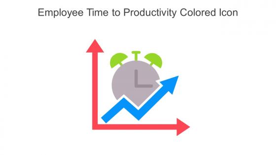 Employee Time To Productivity Colored Icon In Powerpoint Pptx Png And Editable Eps Format