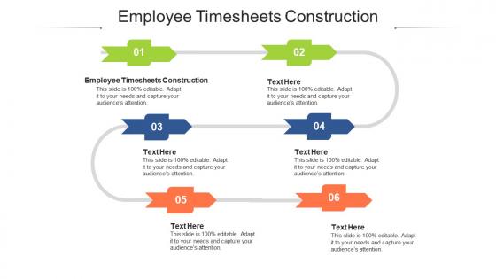Employee timesheets construction ppt powerpoint presentation portfolio icon cpb