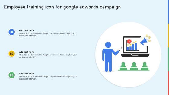 Employee Training Icon For Google Adwords Campaign