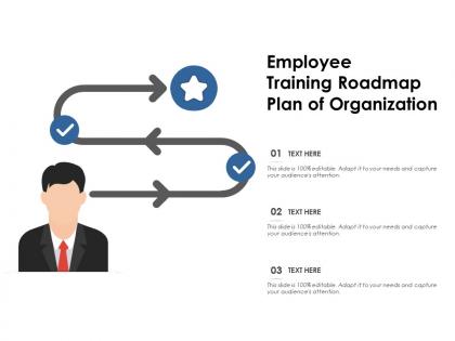 Employee training roadmap plan of organisation