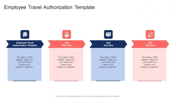 Employee Travel Authorization Template In Powerpoint And Google Slides Cpb