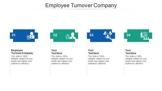 Employee turnover company ppt powerpoint presentation infographic template good cpb