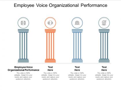 Employee voice organizational performance ppt powerpoint presentation gallery example cpb