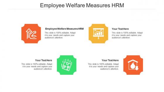 Employee welfare measures hrm ppt powerpoint presentation file background images cpb